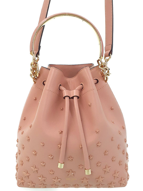 JIMMY CHOO ジミーチュウ 2way ラフィア かごバッグ ハンドバッグ Jimmy Choo ジミーチュウ カゴバッグ 2WAY ハンドバッグ