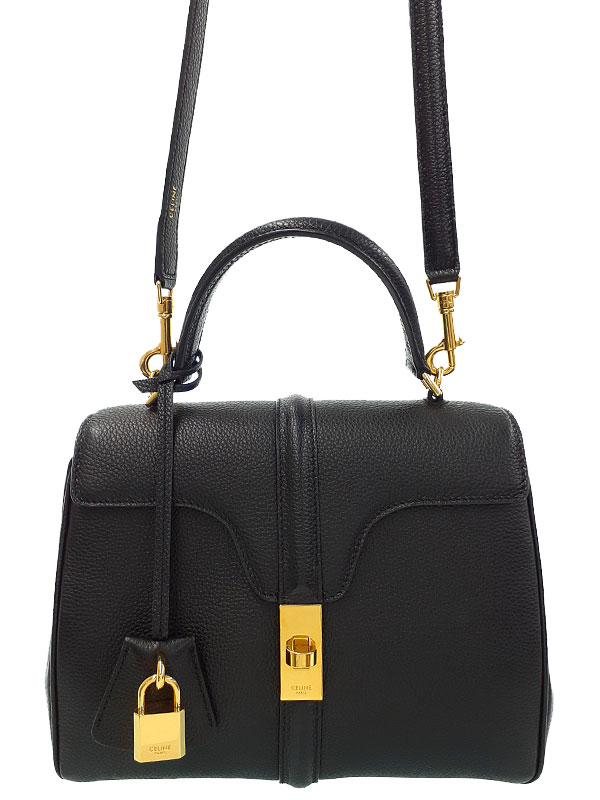 CELINE セリーヌセーズ16 スモール カプチーノ