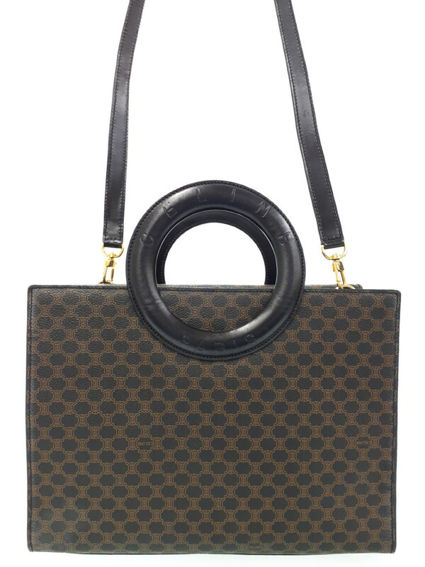 楽天市場】【バッグ】CELINE セリーヌ マカダム柄 ミニ