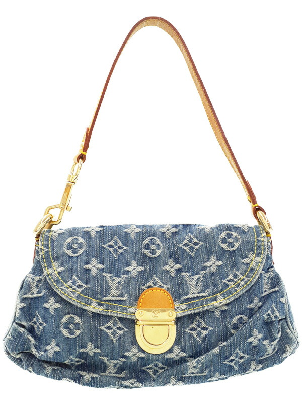 Louis Vuitton プリーティ　ハンドバッグ 楽天市場】【バッグ】LOUIS VUITTON ルイ ヴィトン モノグラムデニム