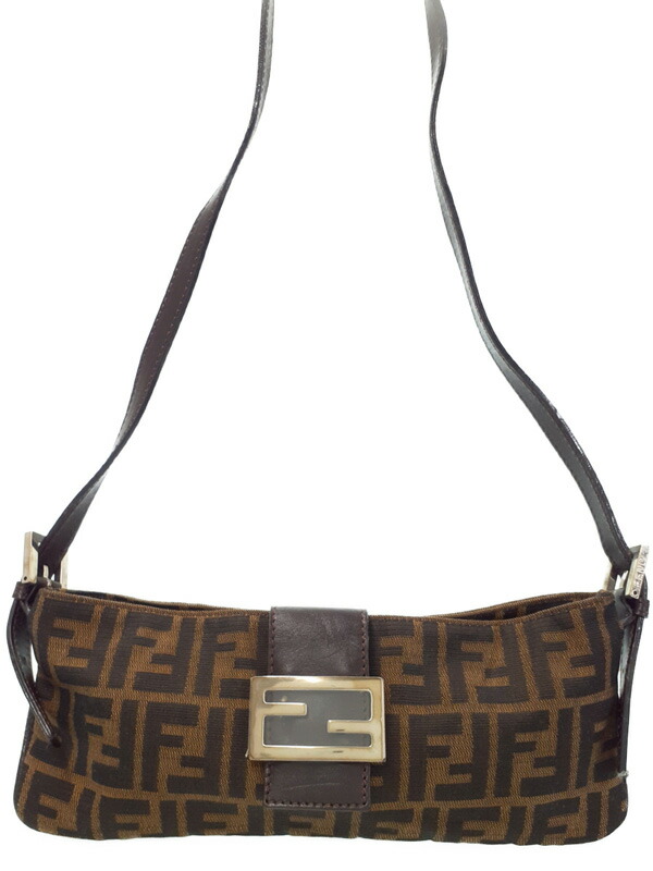 人気モデル✨FENDI ズッカ柄 ウエストバッグ ベルトバッグ FENDI◇ベルトバッグ/ズッカ柄/ウエストバッグ/角付近加工剥がれ