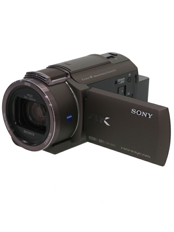 SONY Handycam FDR-AX45 4Kビデオカメラ本体 中古① 楽天市場】【中古】ソニー SONY ビデオカメラ FDR-AX45 4K 64GB