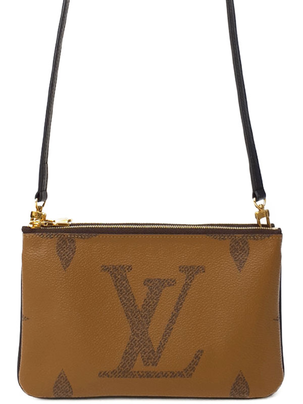 ヴィトン　ポシェット　ドゥーブルジップ　ジャイアント　モノグラム　ショルダー 楽天市場】【バッグ】LOUIS VUITTON ルイ ヴィトン モノグラム