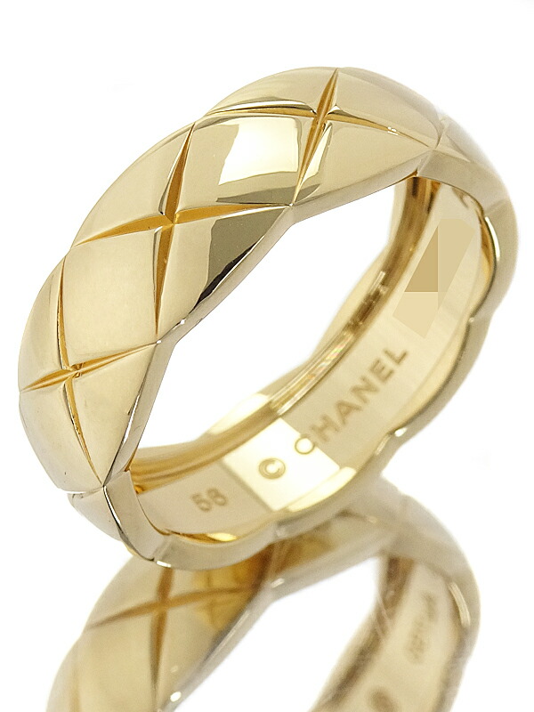 楽天市場】CHANEL シャネル ココクラッシュ ミニ リング 指輪 #57 16号