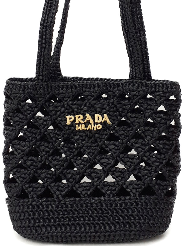 楽天市場】【PRADA】プラダ『クロシェ トートバッグ』1BG393