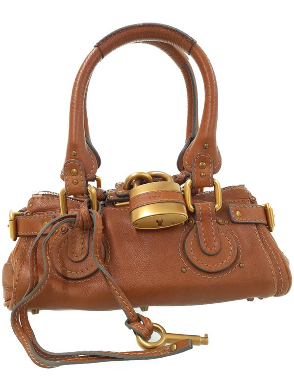 【美品】Chloe クロエ パディントン パドロック カデナ y2k 美品】Chloe クロエ パディントン パドロック カデナ y2k