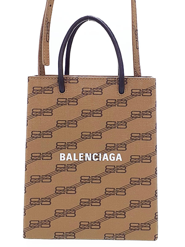 楽天市場】【中古】BALENCIAGAラージ SHOPPING バッグ 2WAYバッグ