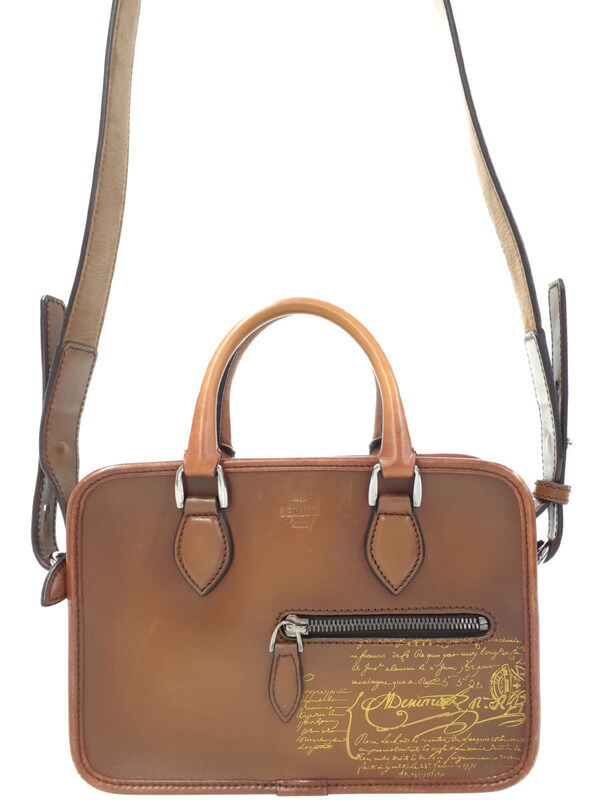 楽天市場】【中古】ベルルッティ 2wayバッグ アンジュール ガリバー