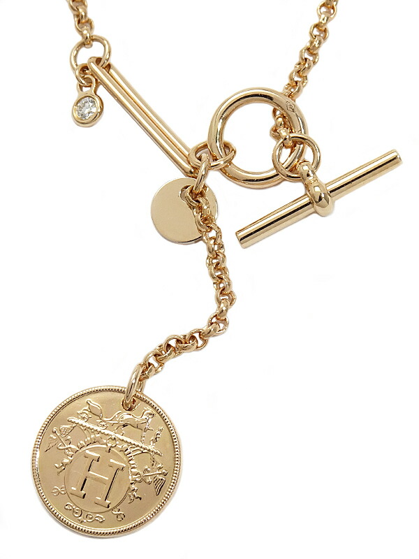 ❤未使用品❤ツイリーリング トリオ ピンクゴールド金具 エルメス ネックレスにも Jewel closet by L&Co. 桜 さくら ネックレス レディース シルバー