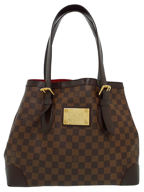 楽天市場】【LOUIS VUITTON】ルイヴィトン ダミエ ハムステッドPM