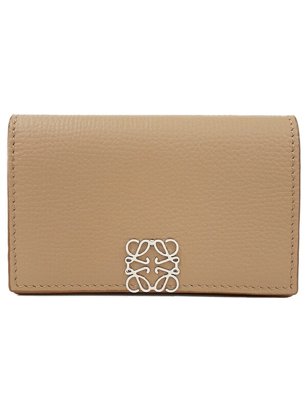 美品✨ロエベ LOEWE アナグラム ケース ラウンドジップ LOEWE ロエベ Anagram Square Zip Cardholder アナグラム