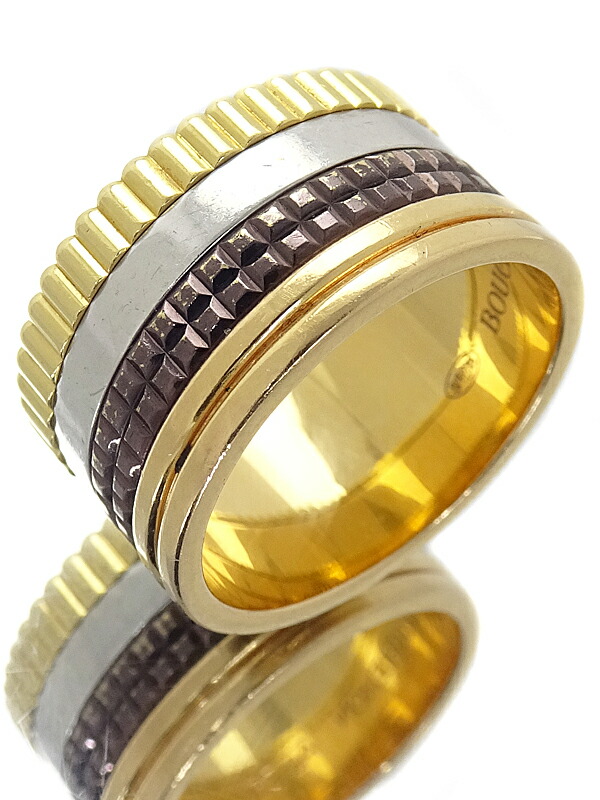 楽天市場】ブシュロン BOUCHERON ファセット ミディアムリング 指輪