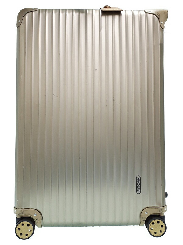 【ジャンク品】リモワOPAL ２輪アルミスーツケース 82L( 1週間程度） ジャンク品】リモワOPAL 2輪アルミスーツケース 82L( 1週間程度