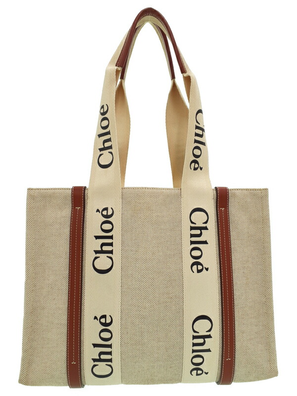 楽天市場】CHLOE クロエ 04217565 WOODY ミディアム トートバッグ