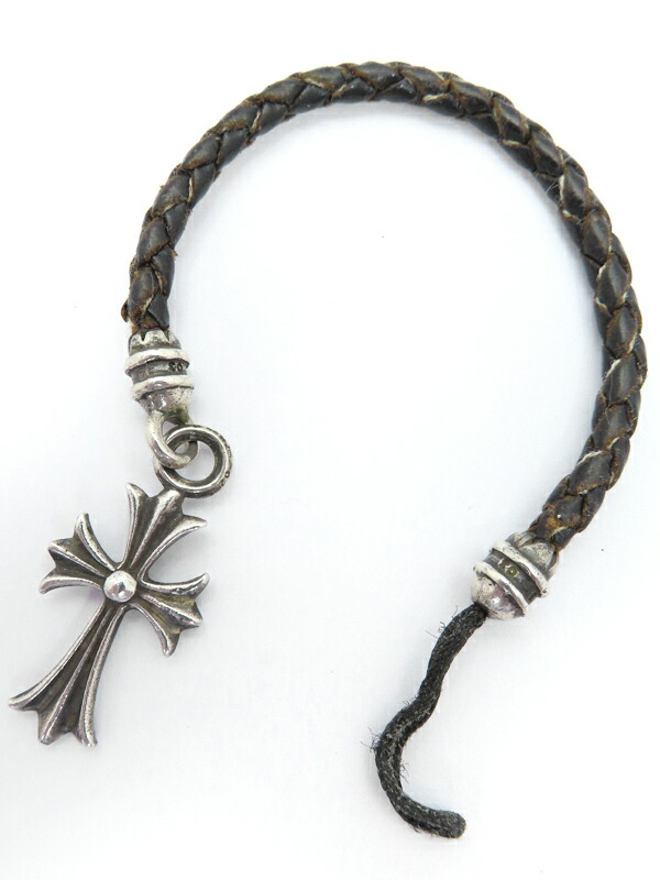 楽天市場】CHROME HEARTS LEATHER STRAP 2 CLIP CROSS BALL クロム