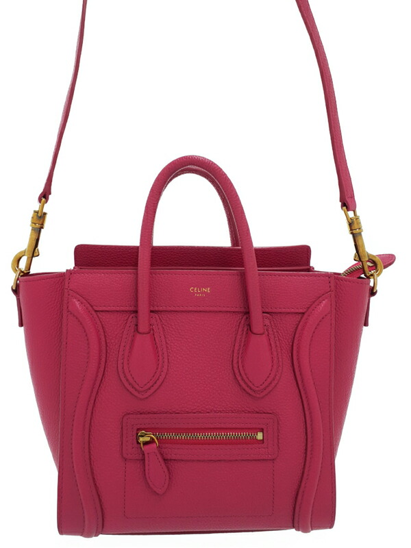 楽天市場】【セリーヌ】Celine ラゲージ ナノショッパー ドラムド