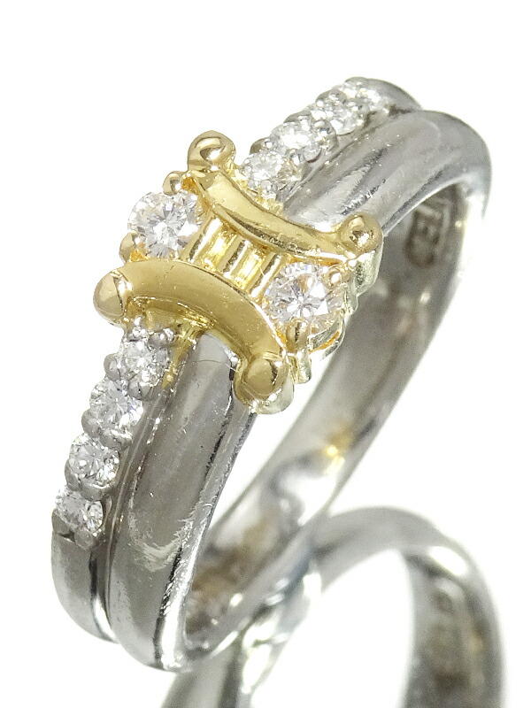 セリーヌ CELINE トリオンフアシンメトリック リング 54号 org.jpg