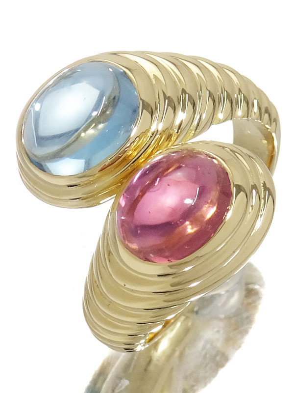 楽天市場】ブルガリ BVLGARI リング ドッピオ バチェラート ハート