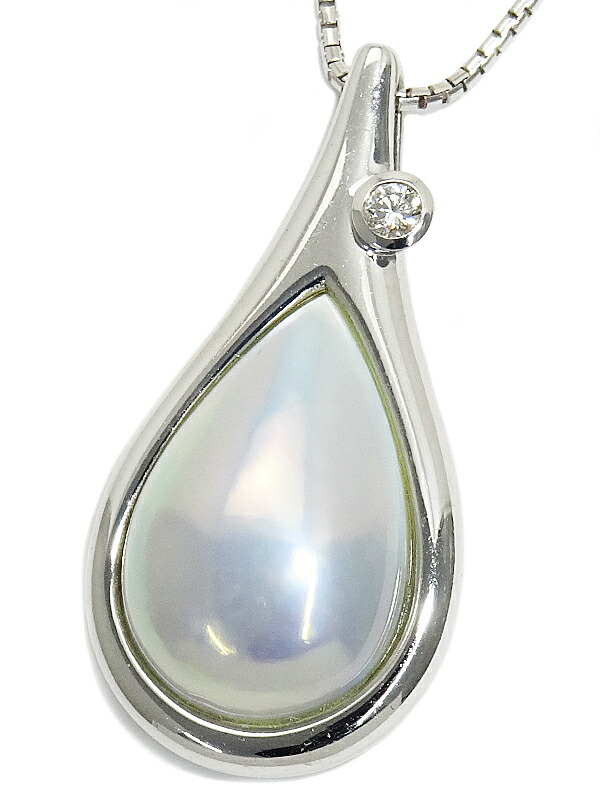 楽天市場】TASAKI【田崎真珠】K18YG マベパール付ネックレス 約45cm/約