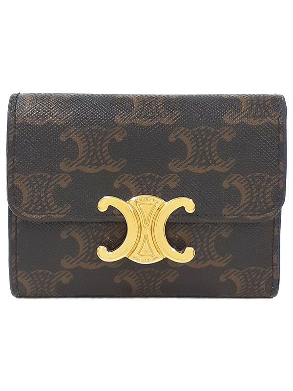 楽天市場】セリーヌ 財布 レディース トロッター マルチファンクション