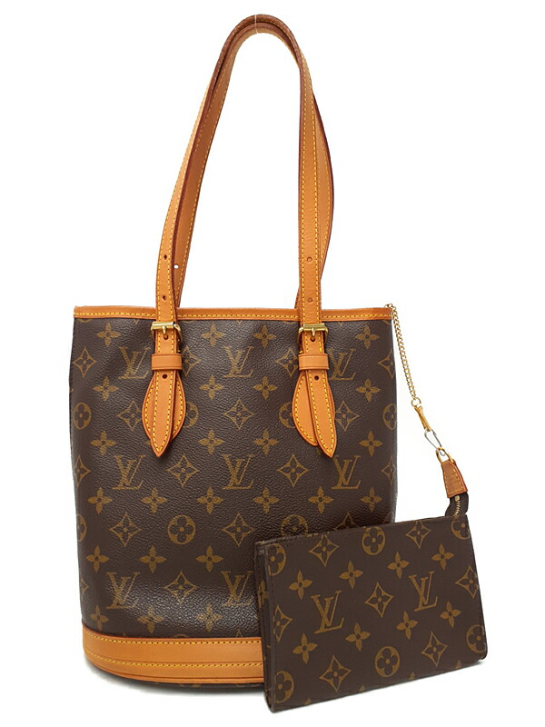 楽天市場】【お値下品】 LOUIS VUITTON （ルイヴィトン） バケット PM