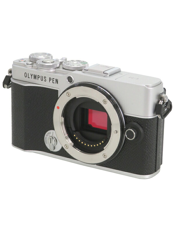 【OLYMPUS】オリンパス『OLYMPUS PEN E-P7 ボディー / シルバー』2021年6月発売 ミラーレス一眼カメラ 1週間保証【中古】