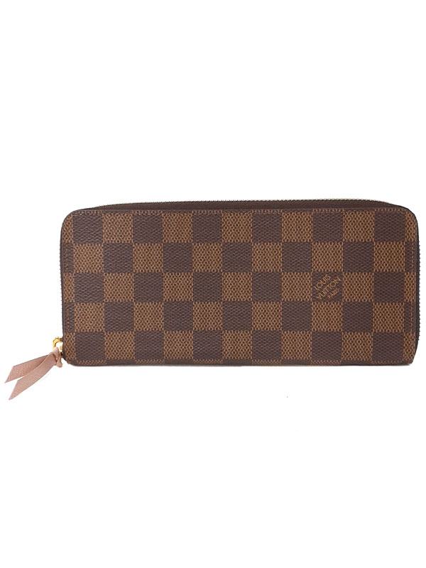 ✨新品近い【ルイヴィトン】ダミエ ポルトフォイユ クレマンス スリーズ 8201 ポルトフォイユ・クレマンス ダミエ・エベヌ｜ルイ・ヴィトン 公式