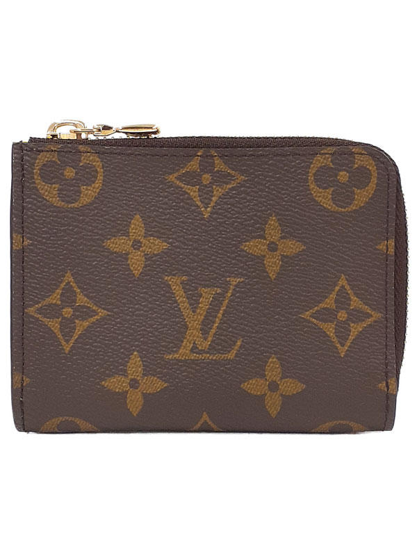 LOUIS VUITTON ルイ・ヴィトン モノグラム ポルトフォイユ ルー コンパクトウォレット M82291 ラウンドファスナー短財布 ベージュ×ピンク 中古A+ 【送料無料】 A-8909【質屋出品】 LOUIS VUITTON - LOUIS VUITTON ルイ・ヴィトン モノグラム