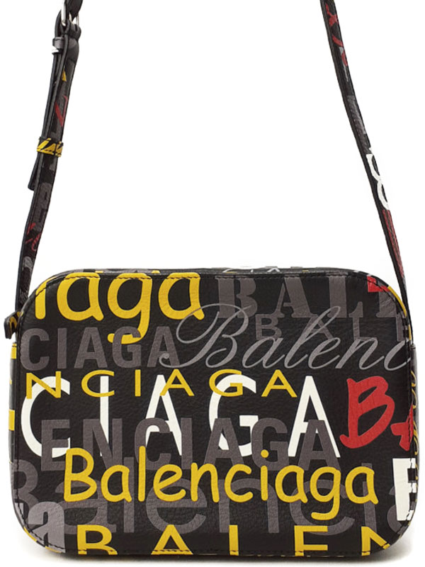 楽天市場】【中古】BALENCIAGA 489812 エブリディ カメラバッグ S
