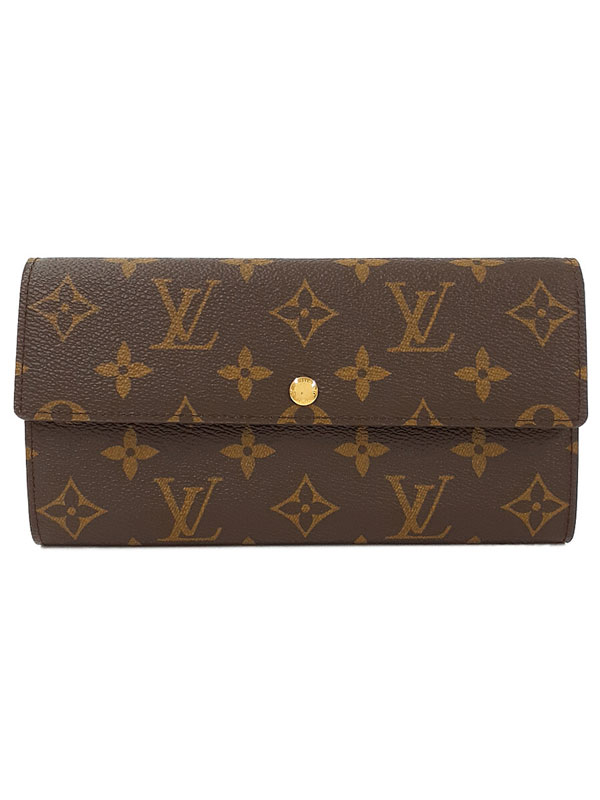 Louis Vuitton モノグラム ポシェット ポルトモネ　長財布 2425278940014.jpg