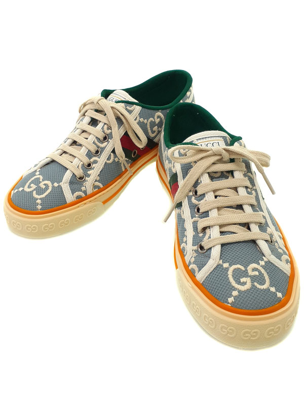 楽天市場】【靴】GUCCI グッチ ウェビングライン シェリー スニーカー