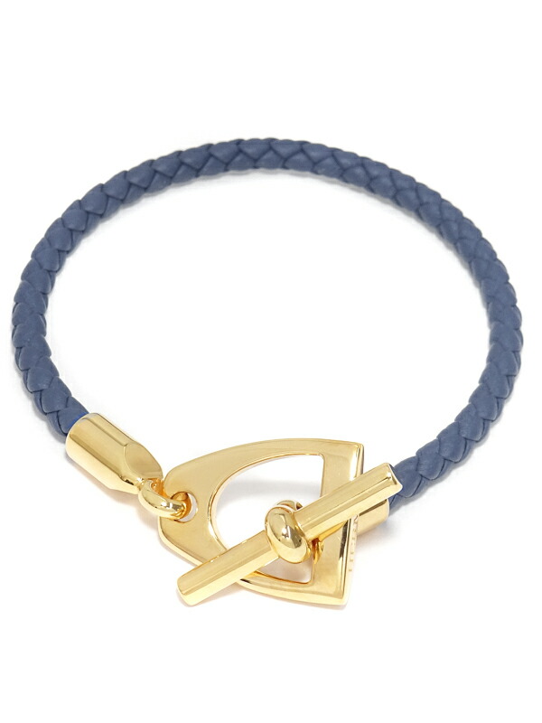 HERMES 編み込みレザー　ブレスレット 楽天市場】【ジュエリー】HERMES エルメス セリエ キッドブレス