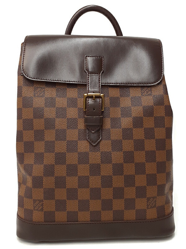 楽天市場】中古 ルイヴィトン ダミエ ソーホー N51132 廃盤 リュック