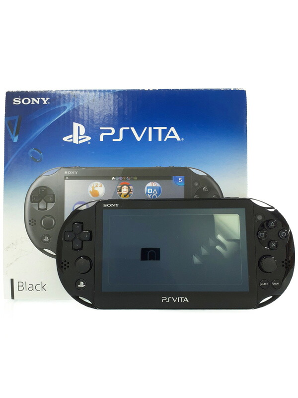【SCE】ソニー『PlayStationVITA プレイステーションヴィータ Wi-Fiモデル メモリースティック付』PCH-2000ZA11 ゲーム機本体 1週間保証【中古】