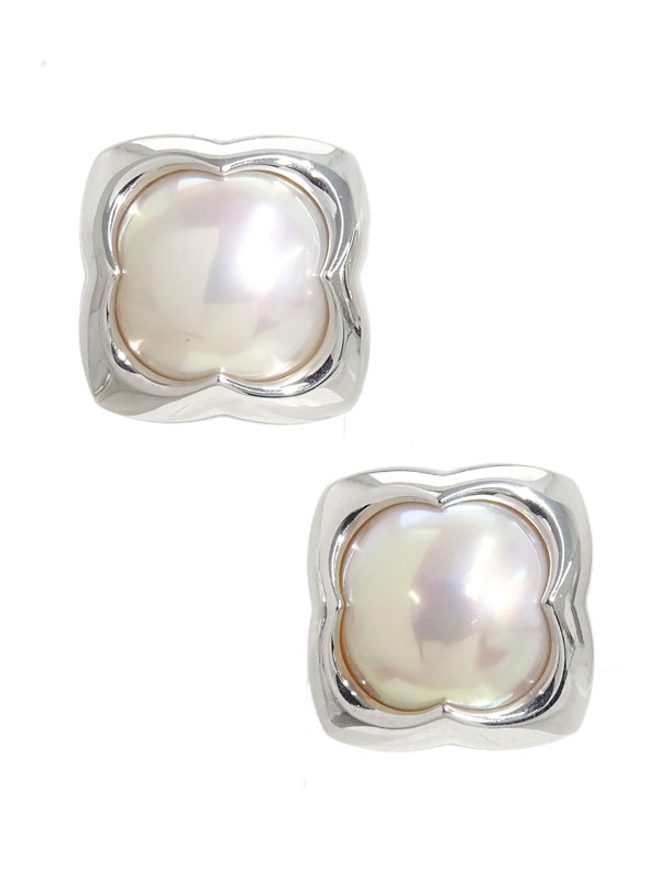 楽天市場】TASAKI 田崎真珠 ハートピアス マベパール K18WG ホワイト