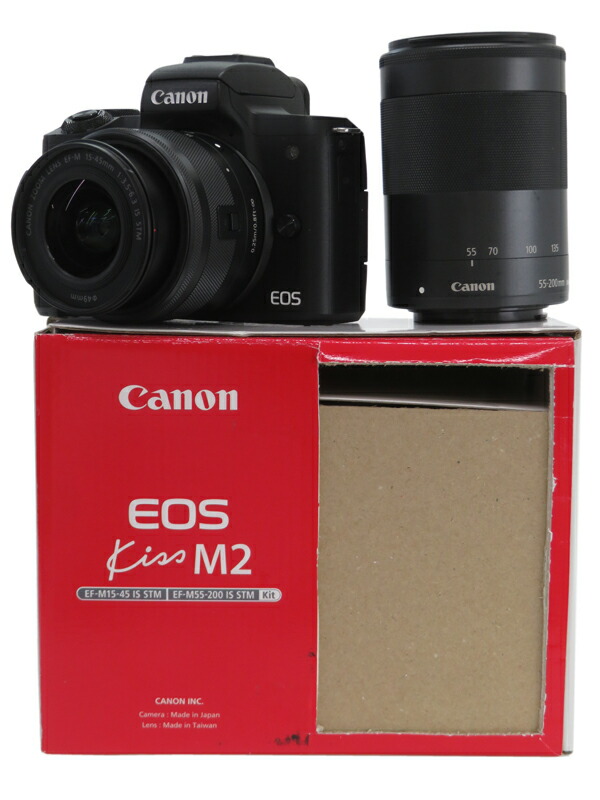 楽天市場】キャノン Canon EOS Kiss M2 ミラーレス一眼カメラ KISSM2WH