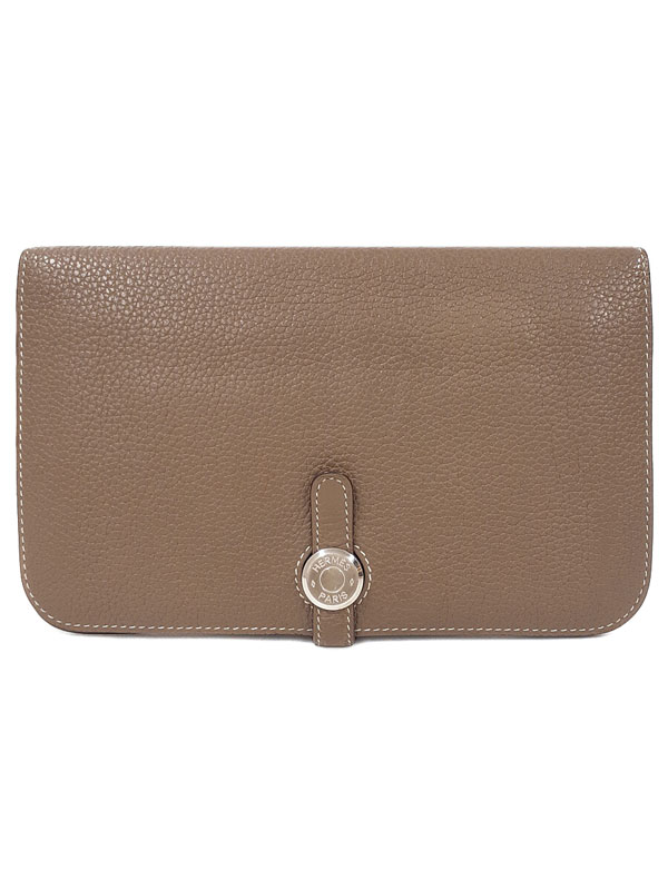 楽天市場】【財布】HERMES エルメス ドゴンGM ドゴンデュオ 2つ折長