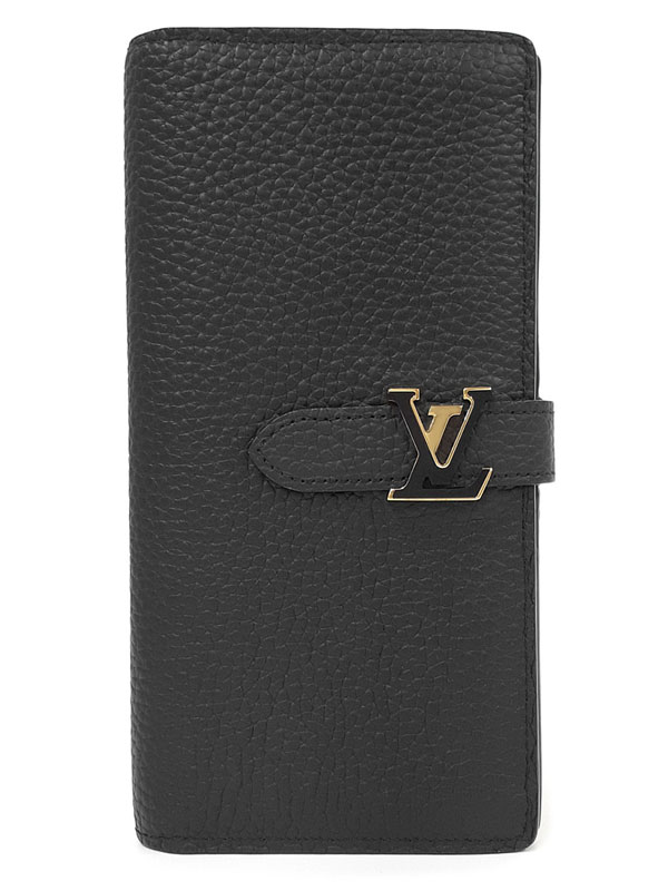 【LOUIS VUITTON】ルイヴィトン『LV ヴェルティカル ウォレット』M81330 メンズ レディース 二つ折り長財布 1週間保証【中古】
