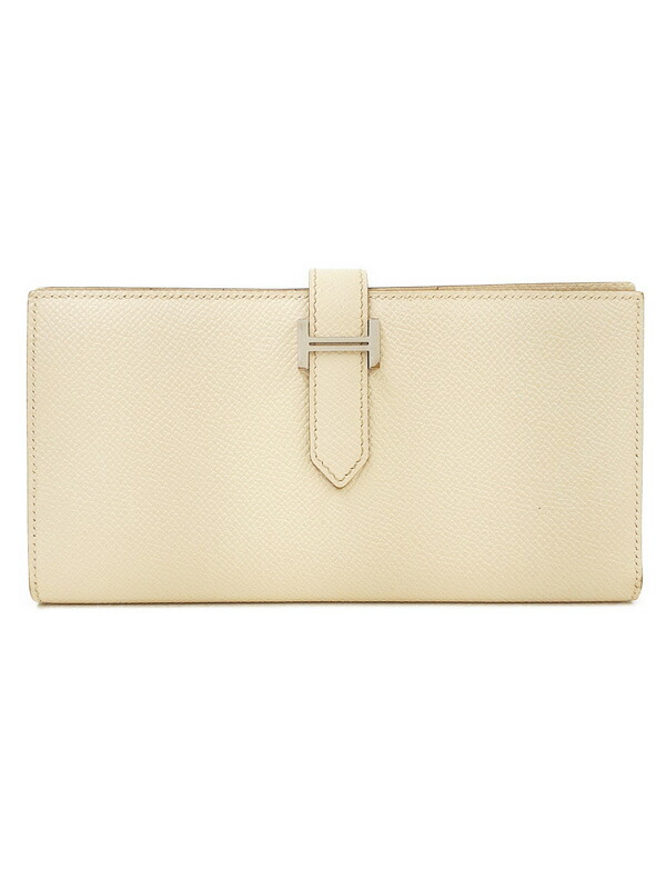 【HERMES】エルメス『ベアンスフレ』T刻印 2015年製 メンズ レディース 二つ折り長財布 1週間保証【中古】