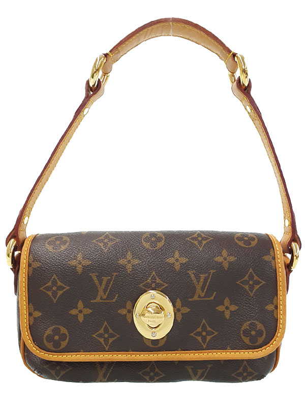 【LOUIS VUITTON】ルイヴィトン『モノグラム ティカルPM』M40078 レディース セミショルダーバッグ 1週間保証【中古】