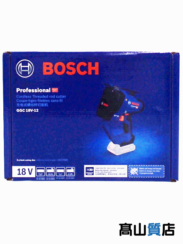 【BOSCH】【未使用品】ボッシュ『コードレス全ねじカッタ / 本体のみ』GGC18V-12 電動工具 1週間保証【中古】 30,128円