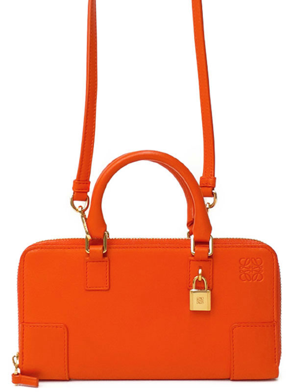 楽天市場】【バッグ】LOEWE ロエベ アマソナ マイクロミニ 2WAY ポーチ