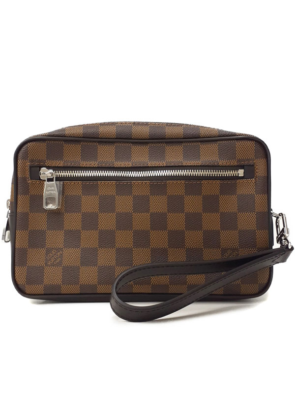 【LOUIS VUITTON】ルイヴィトン『ダミエ ポシェット カサイ』N41663 メンズ セカンドバッグ 1週間保証【中古】
