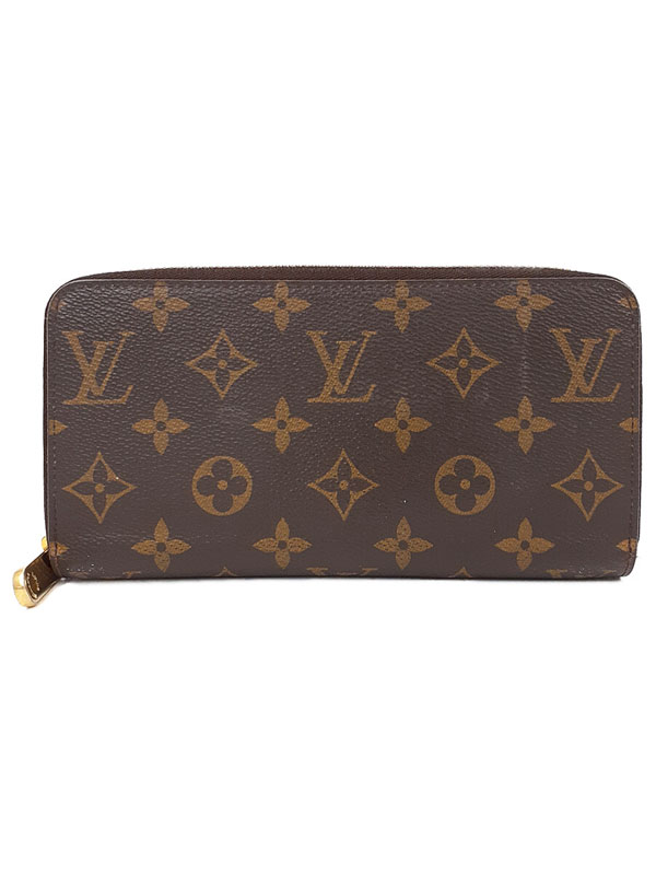【LOUIS VUITTON】ルイヴィトン『モノグラム ジッピーウォレット』M41896 メンズ レディース ラウンドファスナー長財布 1週間保証【中古】