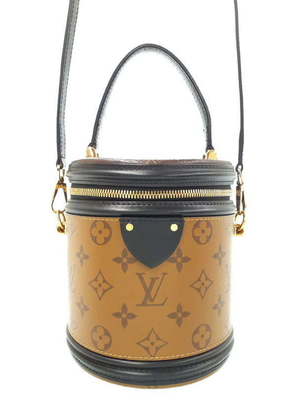 【LOUIS VUITTON】ルイヴィトン『モノグラム リバース カンヌ』M43986 レディース 2WAYバッグ 1週間保証【中古】