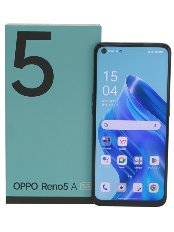 楽天市場】OPPO Reno5 A (eSIM対応版) A103OP Y!mobile アイスブルー