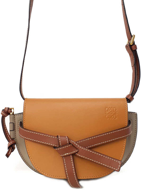 【LOEWE】ロエベ『ゲートバッグ ミニ』レディース ショルダーバッグ 1週間保証【中古】