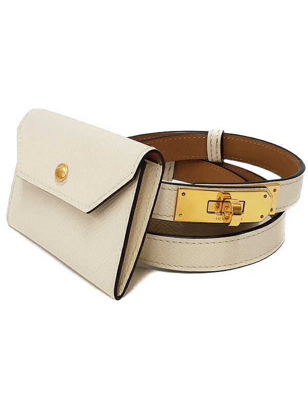 【HERMES】エルメス『ベルト ケリー ポケット 18mm』B刻印 2023年製 レディース ベルト 1週間保証【中古】