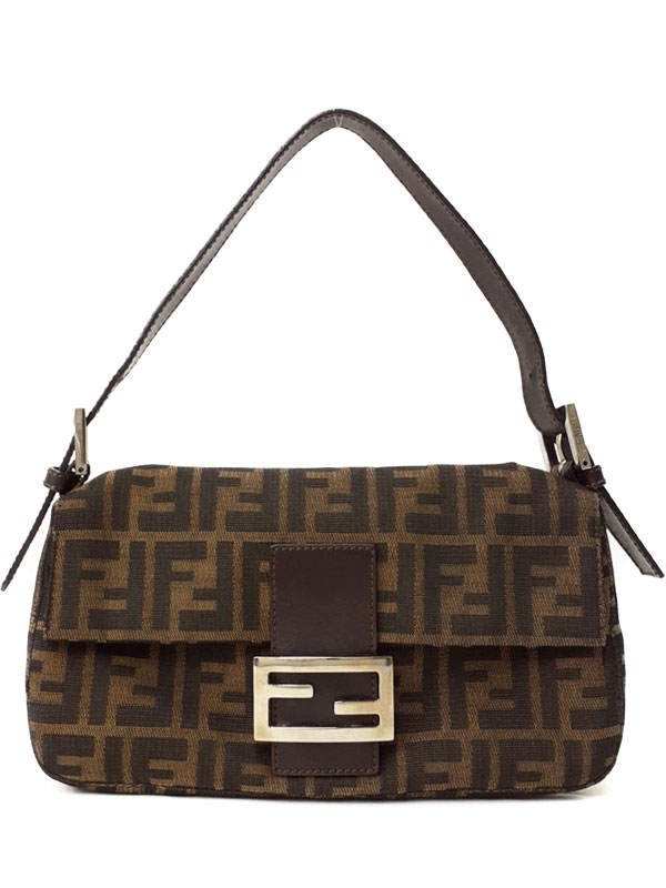 【FENDI】フェンディ『ズッカ柄 マンマバケット』26424 レディース ハンドバッグ 1週間保証【中古】