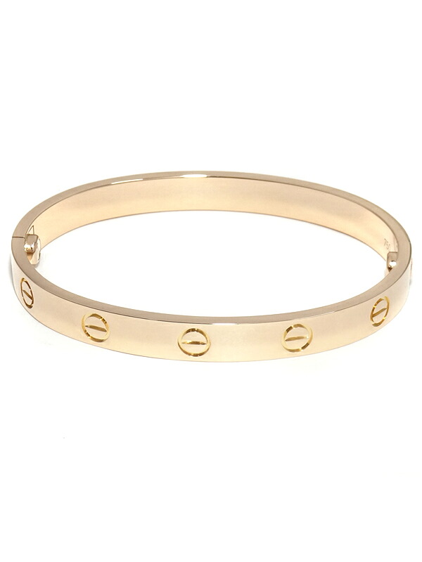 【Cartier】カルティエ『K18PG ラブブレス #16』ブレスレット 1週間保証【中古】 449,132円